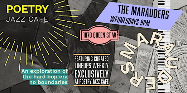 The Marauders: live jazz + cocktails | Poetry Jazz Cafe