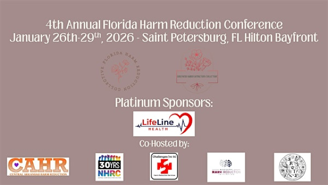 4th Annual Florida Harm Reduction Conference | Hilton St. Petersburg Bayfront