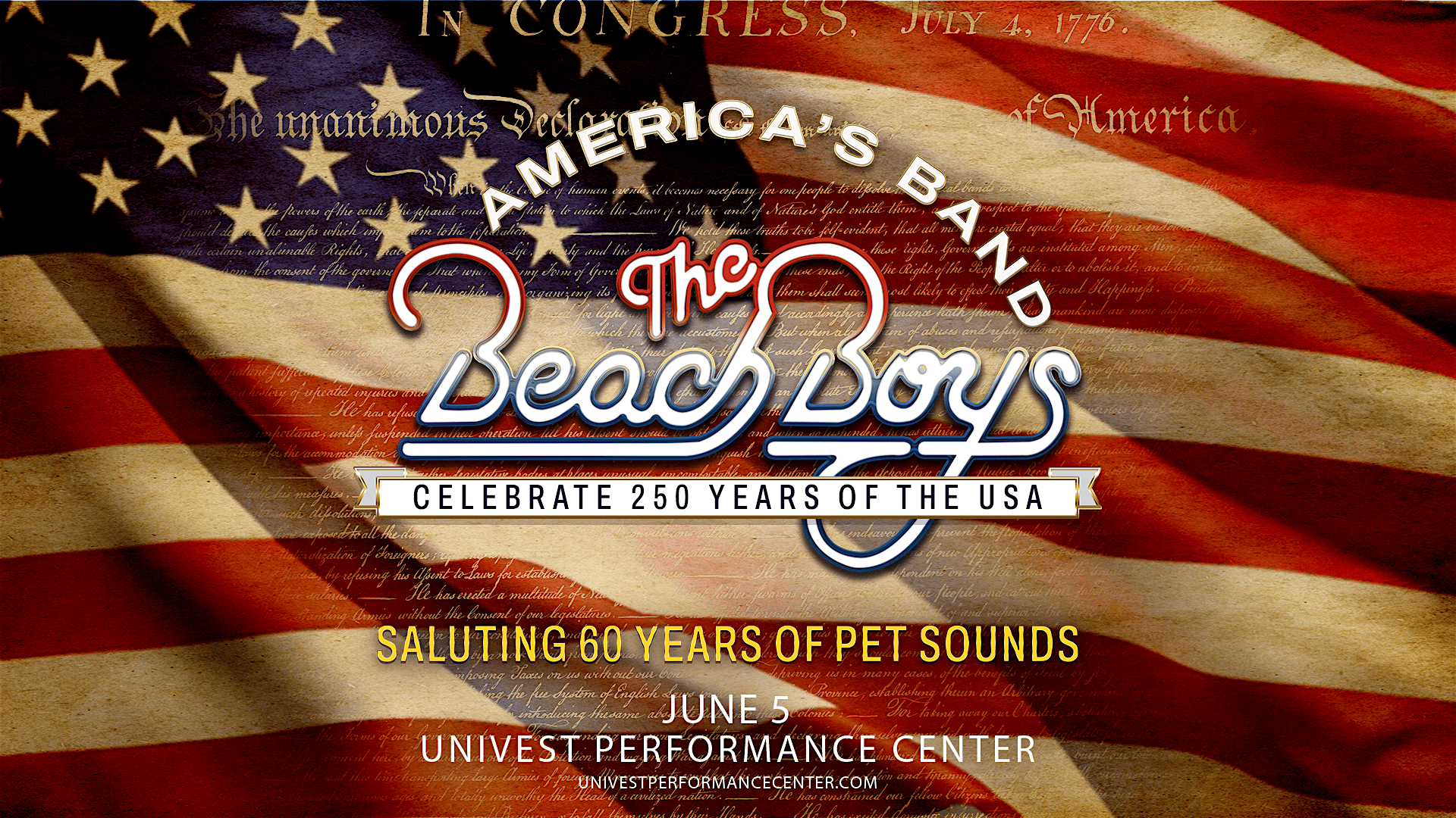 The Beach Boys | Univest Performance Center