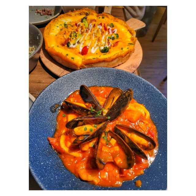 韓式Fusion菜。Pizza Maru 韓式Fusion菜。Pizza Maru