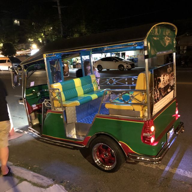 Winding down the day at Night Market