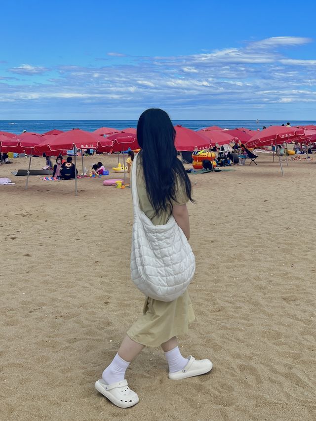 힐링을 원한다면 속초 해수욕장으로🌊🏖🤍