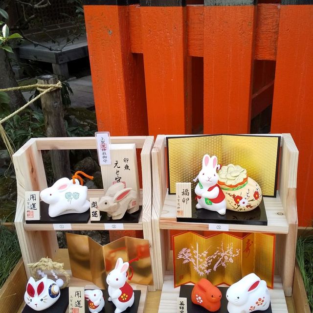 京都上賀茂神社で初詣で。
