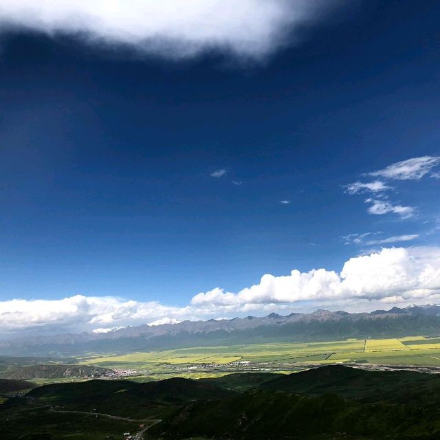 青海門源縣最靚風景線