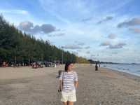 กินลม ชมวิว ที่หายหาดแหลมสิงห์ 