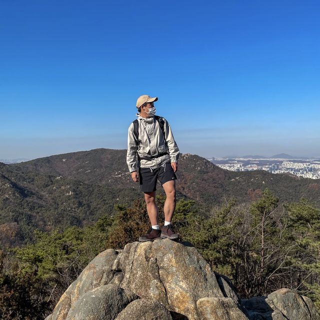 서울과 경기도를 한눈에 볼 수 있는, 관악산⛰