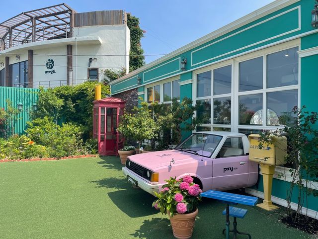 고성 바다정원 베이커리카페