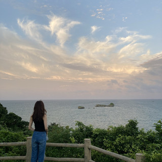 A hidden gem hotel on Hamahiga Island, accessible by bridge from the main island of Okinawa!