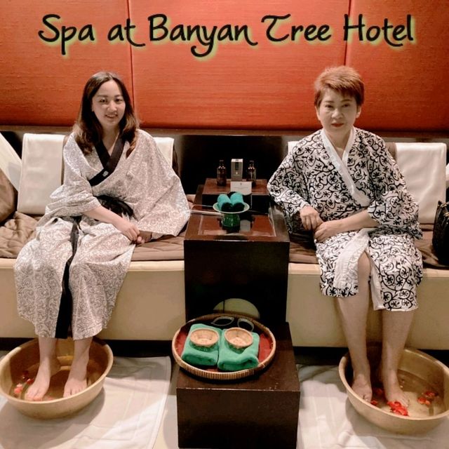 Luxury Spa at Banyan Tree hotel