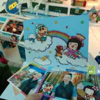 同蠟筆小新一齊滑雪合照將軍澳MCP