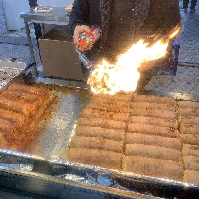 서귀포 올레시장 먹거리요! 