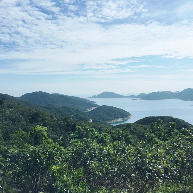 Beautiful hike in Sai Kung