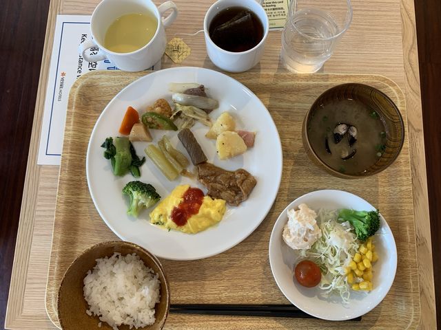 札幌　快適ホテルステイ　ベッセルイン札幌中島公園　豪華朝食ビュッフェに大満足❗️