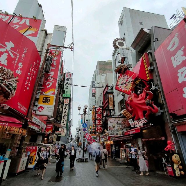 【大阪 道頓堀】道頓堀、くいだおれ太郎くん✨