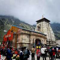 A Snowy Town In Kedarnath