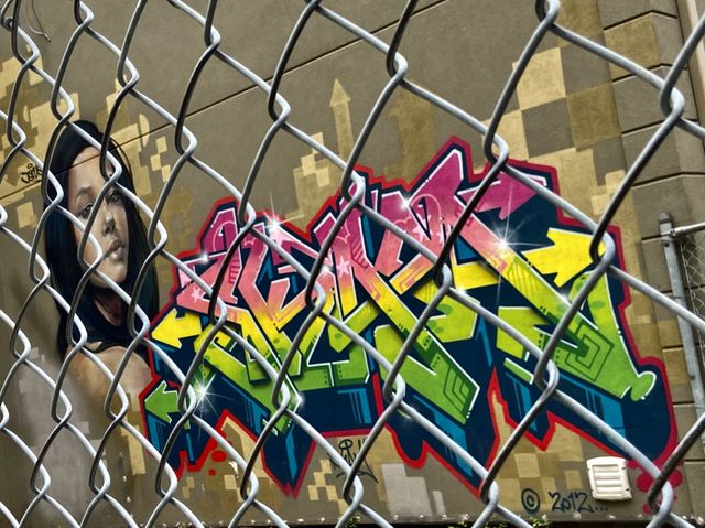 Graffiti Alley at Downtown Toronto