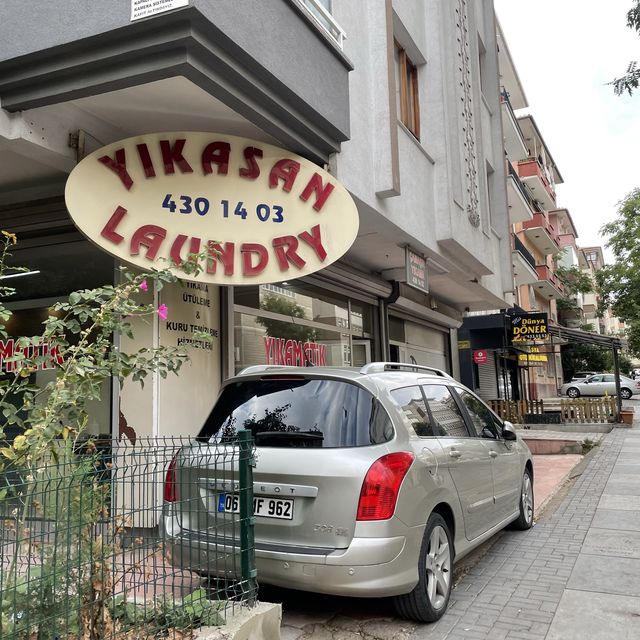 土耳其遊記 Ankara 市中心附近的洗衣店 超方便