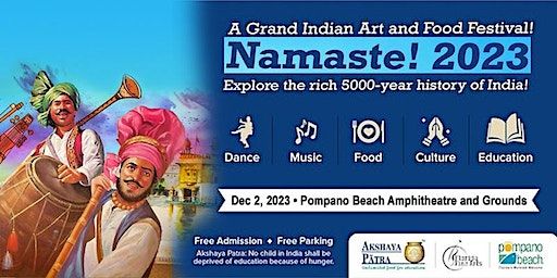 Namaste Indian Festival | Pompano Beach Amphitheater
