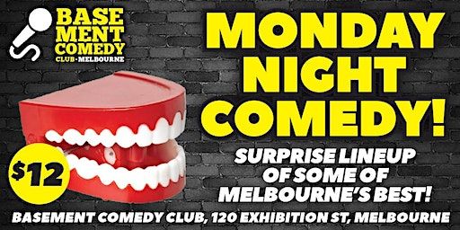 Monday Night Comedy - Basement Comedy Club - $15 | Basement Comedy Club