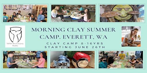 Kids Summer Clay Camp | 1111 Hewitt Ave