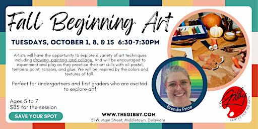 Fall Beginning Art | gilbert w. perry, jr. center for the arts, West Main Street, Middletown, DE, USA