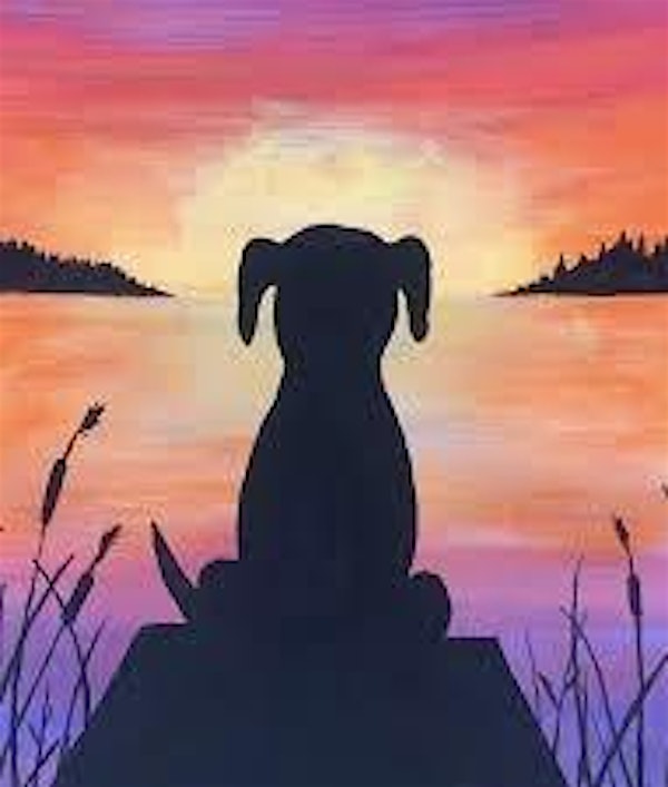 Paint with Ashley Blake “Paws for Life K-9 Rescue” Fundraiser Paint Night | Curve Inn