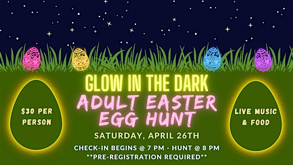Hidden Hills Adult Easter Egg Hunt | Hidden Hills Vineyard and Winery
