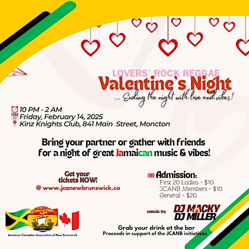 Lover's Rock, Reggae Valentine's Night | Kinz Knights Club