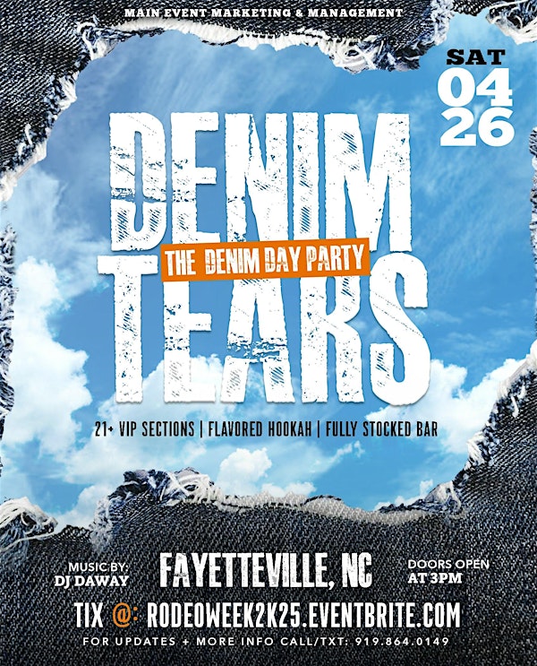 DENIM TEARS DAY PARTY | Fayetteville