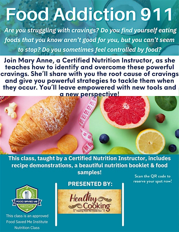 Food Addiction 911 - Fight Cravings with Nutrition! | 3440 Eldorado Pkwy ste 4