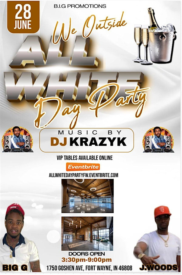 We Outside All White Day Party | 1750 Goshen Ave