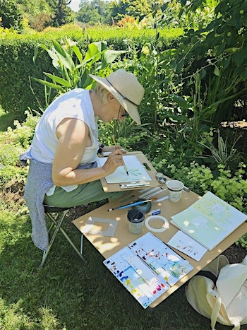 Painting in the Garden with Wendy Prellwitz | The Landcraft Garden Foundation