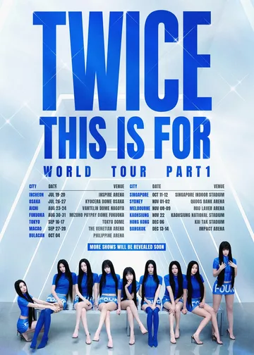 TWICE演唱會2025香港站｜TWICE《THIS IS FOR》WORLD TOUR - HONG KONG | 啟德體育園