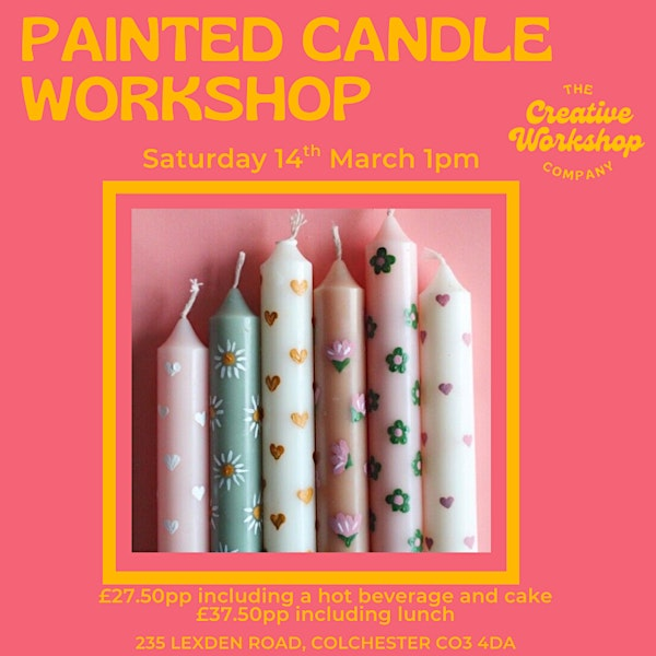 Painted Candle Workshop | The Lexden Crown