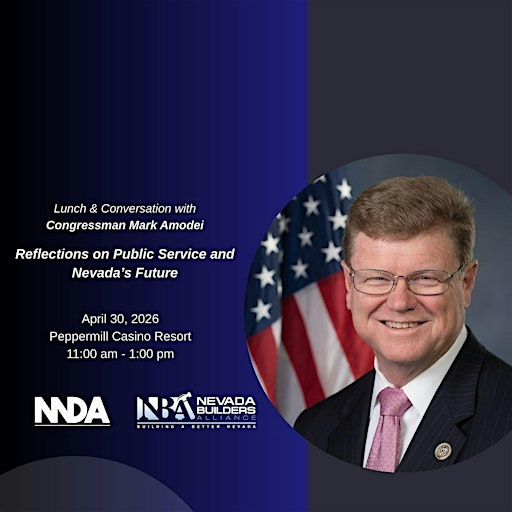 Congressman Mark Amodei: Reflection on Service & Nevada | Peppermill Resort Spa Casino