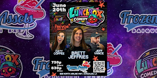 Lunchbox Comedy LIVE at Frozen Asset's : Brett Jeffries | Frozen Assets Daiquiris