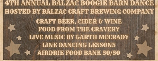 4th Annual Balzac Boogie Barn Dance | Balzac Craft Brewing Company
