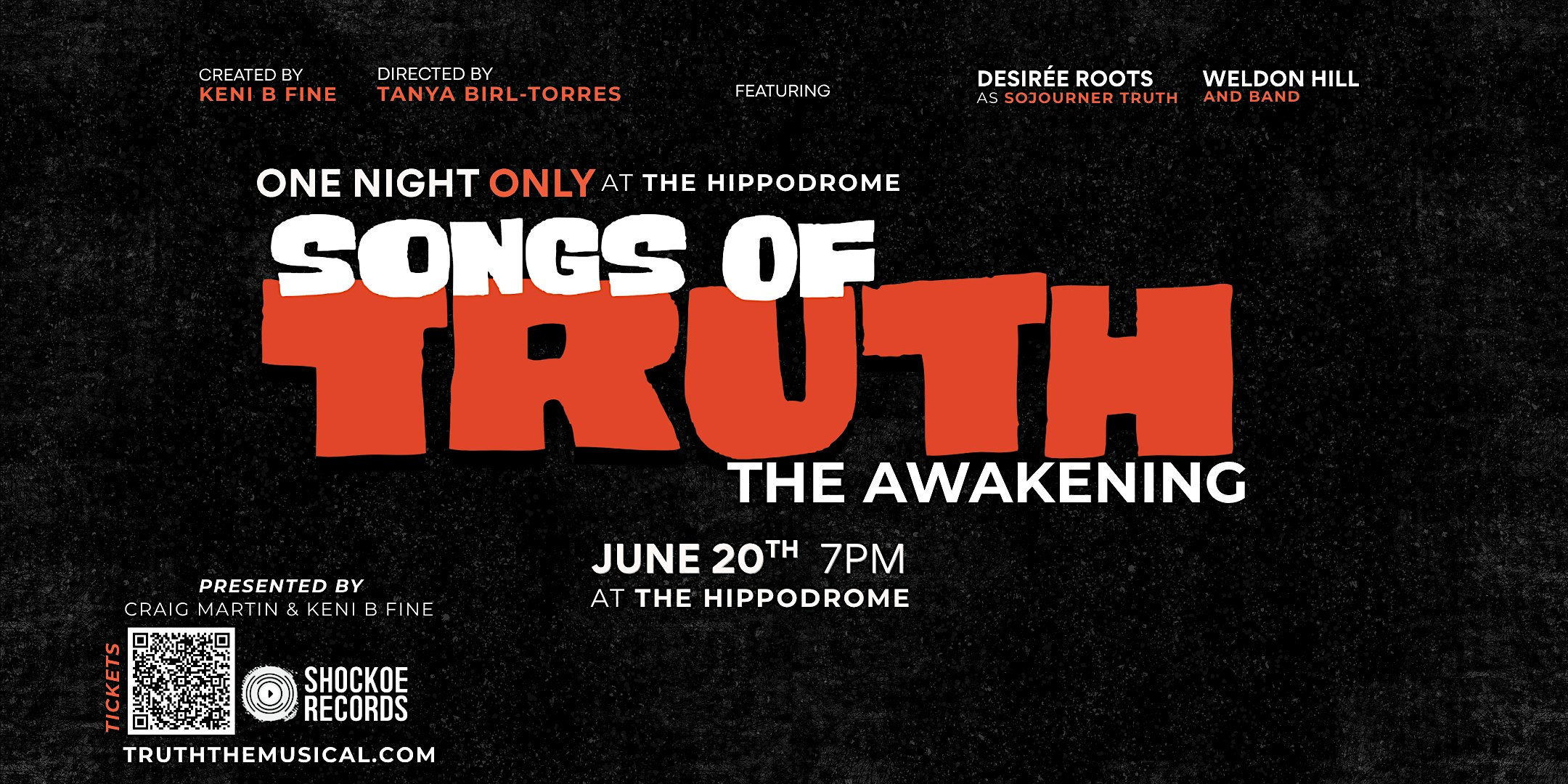 SONGS OF TRUTH: The Awakening | The Hippodrome