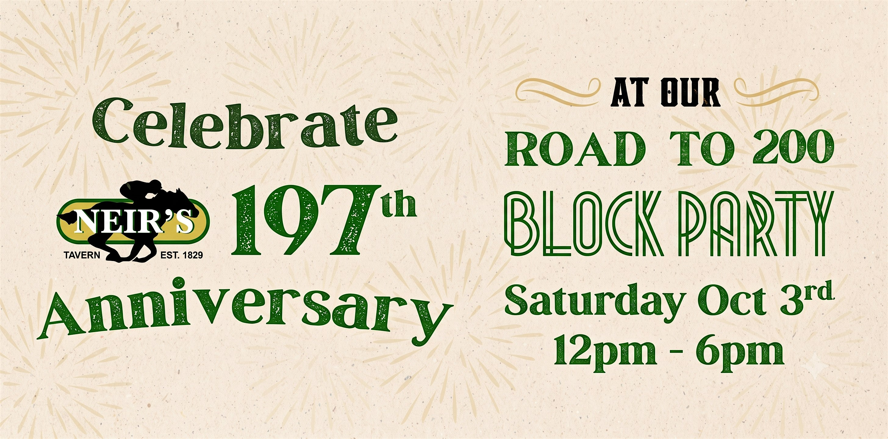 Neir's Tavern 197th Anniversary Block Party | Neir's Tavern