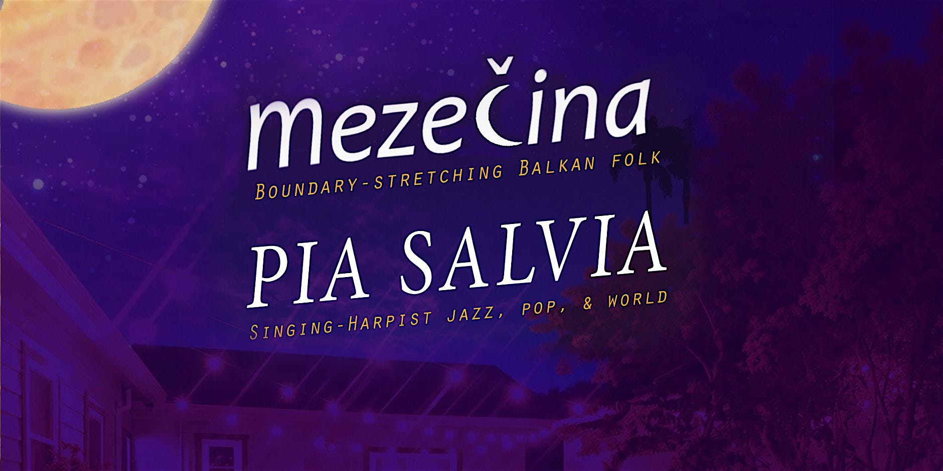 Mezečina (Balkan vocals) + Pia Salvia (Singer-Harpist) Full Moon Speakeasy | Private Residence