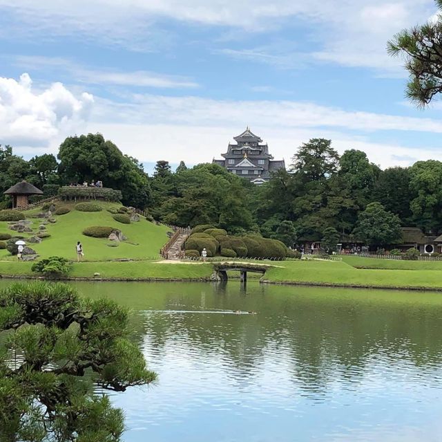 岡山後樂園🏞城巿中既後花園