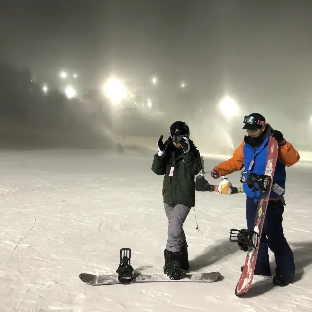 야간권은 오크밸리에서 ⛷🎿🏂