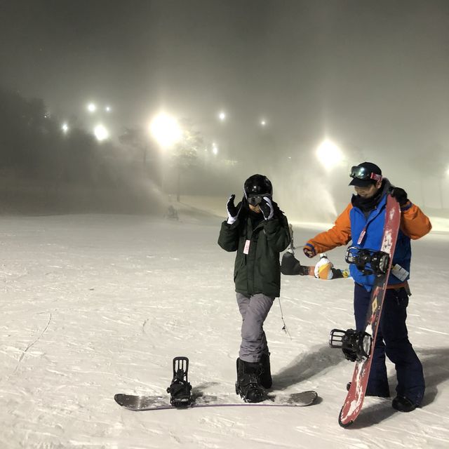 야간권은 오크밸리에서 ⛷🎿🏂