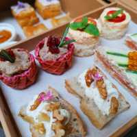 High tea @ Portman's Bar