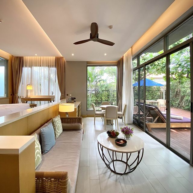 ติดหาดเล็กน้อย แต่ห้อง Pool Villa สวยประทับใจ! 