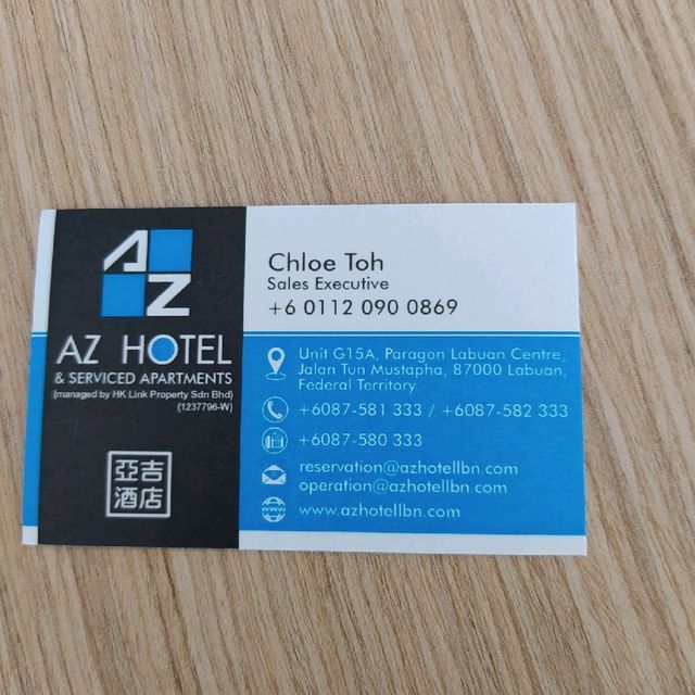 staycation in AZ Hotel, Labuan