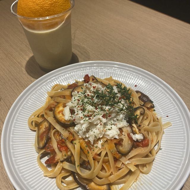 韓式西餐日 蟹肉意粉好辣好爽 韓式西餐日 蟹肉意粉好辣好爽