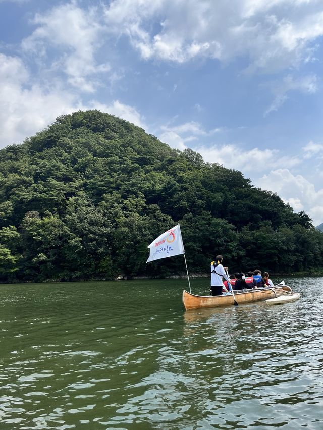 춘천의 베네치아 '킹카누 나루터'에서 🛶