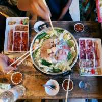 ร้านหมูกระทะสบายดี สี่องศา จ.เชียงใหม่