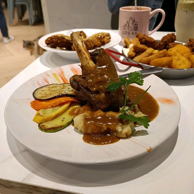 樓上咖啡店竟然有高質料理
